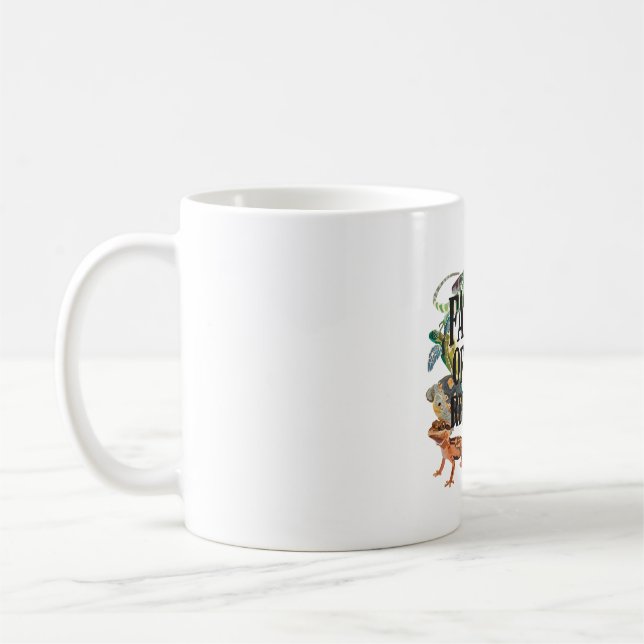Taza De Café Padre De Todos Los Reptiles (Izquierda)