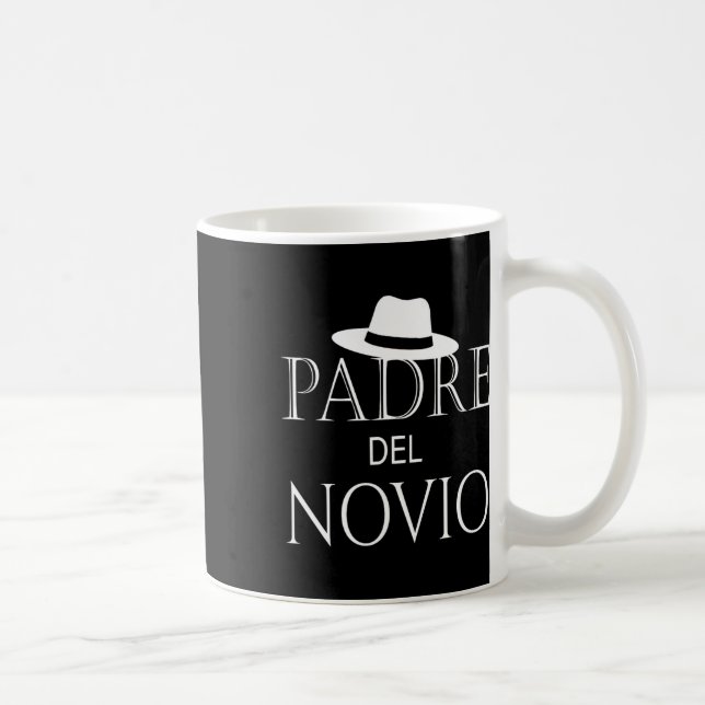 Taza De Café Padre Del Novio Spanish Father Of The Groom Bodas (Derecha)