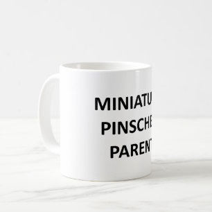 Taza De Café padre del pinscher miniatura ninguna imagen