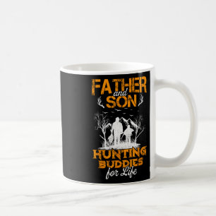 Taza De Café Padre E Hijo Cazando Budas Para Regalo De Vida Par