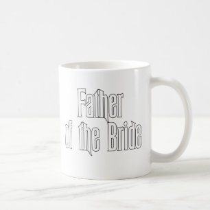Taza De Café Padre elegante de la novia