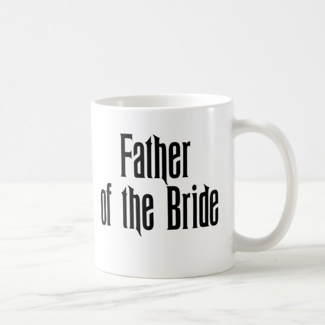 Taza De Café Padre elegante de la novia (Derecha)