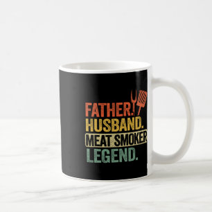 Taza De Café Padre Hussein Meat Smoker Legend Grilling Dad