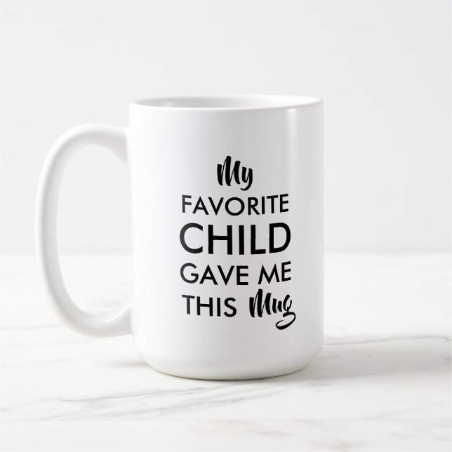 Taza De Café Padre, Mamá Regalos De Cumpleaños De Los Niños (Izquierda)