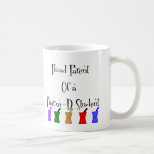 Taza De Café Padre orgulloso de los regalos de un PharmD