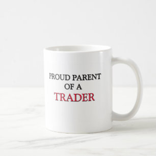 Taza De Café Padre orgulloso de un COMERCIANTE