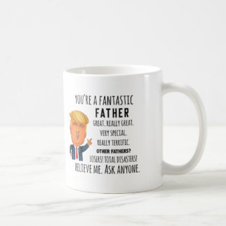 Taza De Café Padre Trump, cumpleaños gracioso de papá, tazón de