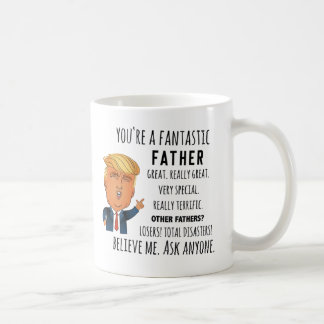 Taza De Café Padre Trump, cumpleaños gracioso de papá, tazón de