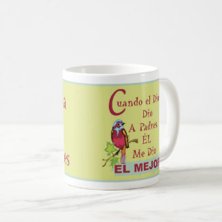 Taza De Café Padres - Cuando Dios dio Esp