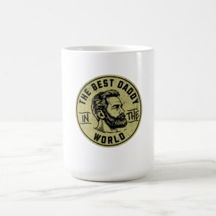 Taza De Café Padres Geniales Legendarios – Diseño de Tipografía