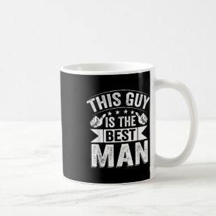 Taza De Café Padrino de Boda Amigos del Novio Divertido Despedi
