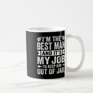 Taza De Café Padrino de Boda Amigos del Novio Divertido Despedi