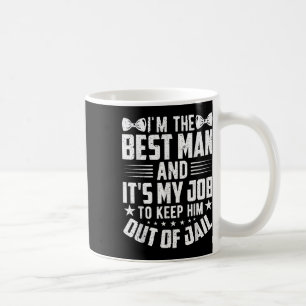 Taza De Café Padrino de Boda Amigos del Novio Divertido Despedi
