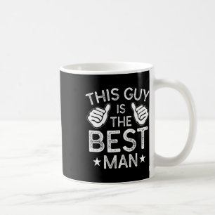 Taza De Café Padrino de Boda Amigos del Novio Divertido Despedi