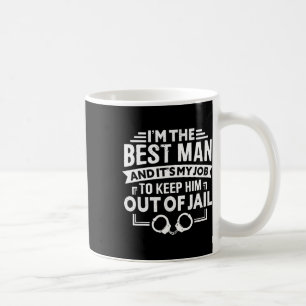 Taza De Café Padrino de Boda Amigos del Novio Divertido Despedi