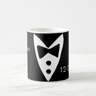 Taza De Café padrino de boda añadir nombre año camisa corbata n