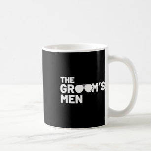 Taza De Café Padrinos de boda Novio Hombres sentadillas Soltero