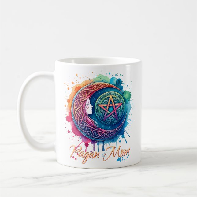 Taza De Café Pagan Mom (Izquierda)
