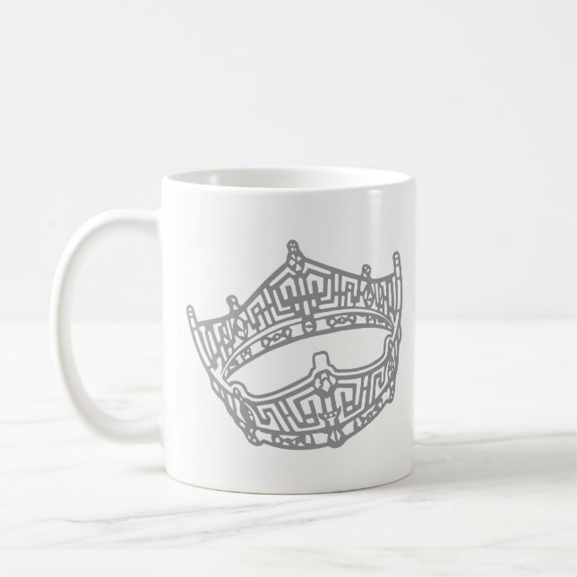 Taza De Café Pageant Crown (Izquierda)