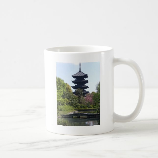 Taza De Café Pagoda de Kyoto (Derecha)