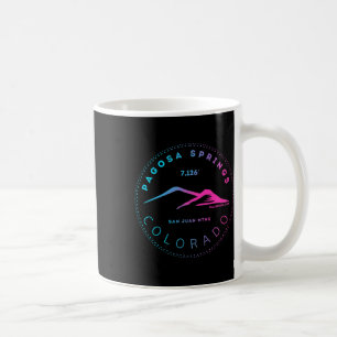 Taza De Café Pagosa Springs Colorado Mountain Town - Elevado R