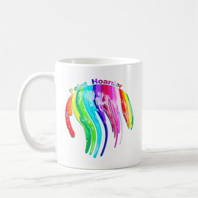 Taza De Café Paint Hoarder (Izquierda)
