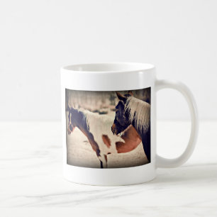 Taza De Café Paint Horses