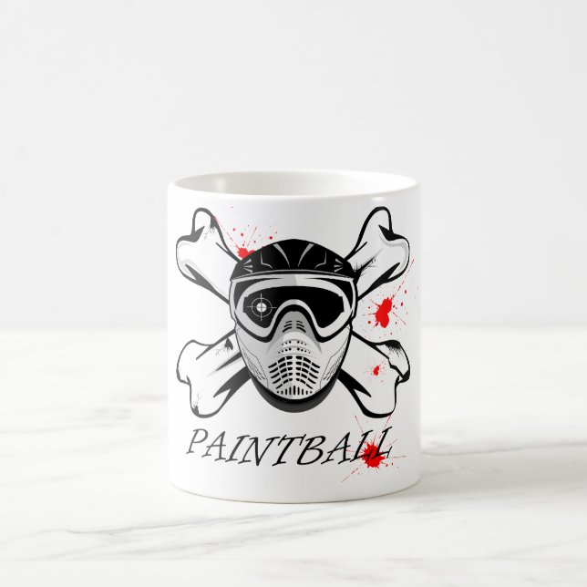 Taza De Café Paintball (Centro)