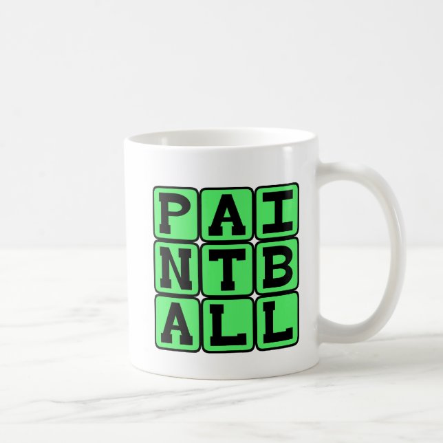 Taza De Café Paintball, Deportes (Derecha)