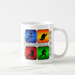 Taza De Café Paintball espectacular