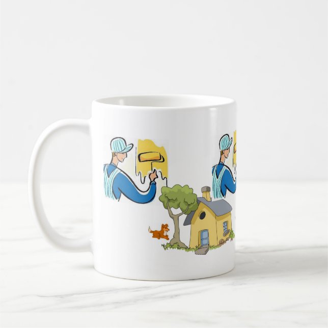 Taza De Café Painter Mug (Izquierda)