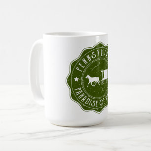Taza De Café País Amish - Paraíso de Pensilvania de Amish 1