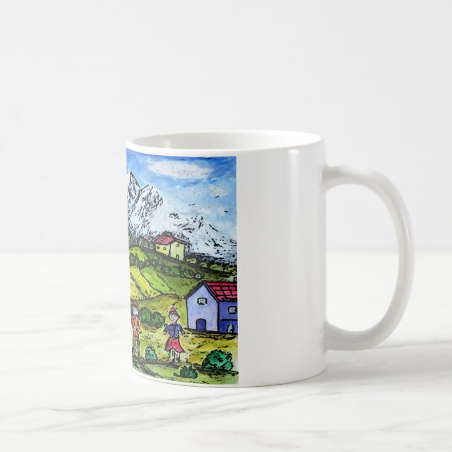 Taza De Café País de Heidi (Derecha)