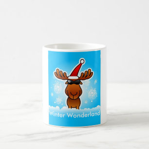 Taza De Café País de las maravillas del invierno
