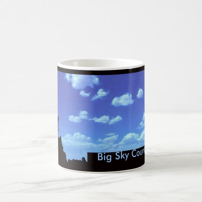Taza De Café País grande del cielo (Centro)