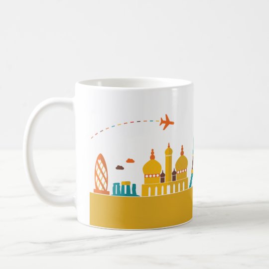 Taza De Café Paisaje 2 del viaje
