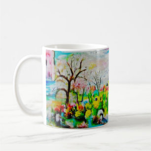 Taza De Café Paisaje acuático 2