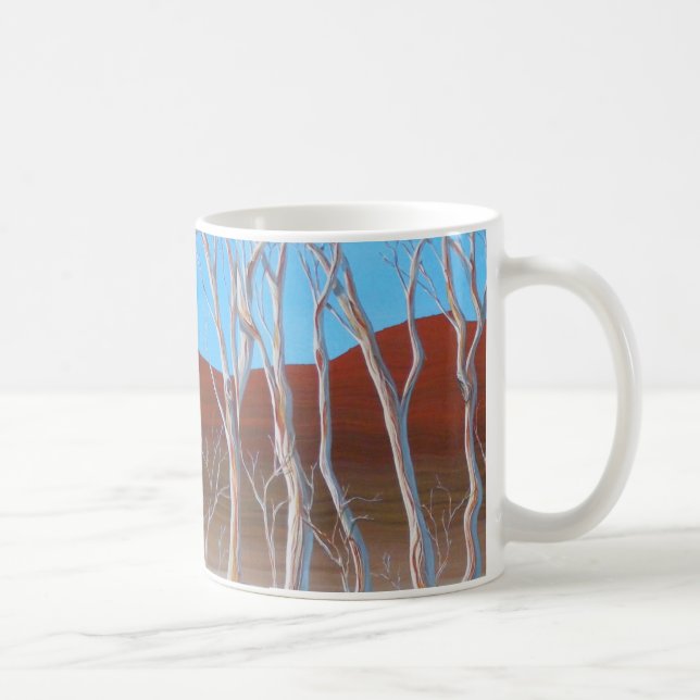 Taza De Café Paisaje australiano de Alice Springs (Derecha)