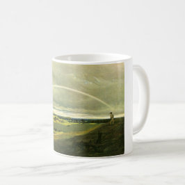 Taza De Café Paisaje con arcoiris (por Caspar David Friedrich)