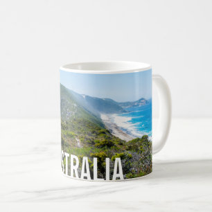 Taza De Café Paisaje costero de Australia Naturaleza Acantilado