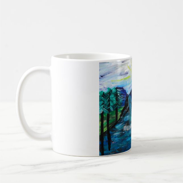Taza De Café Paisaje de bonito (Izquierda)