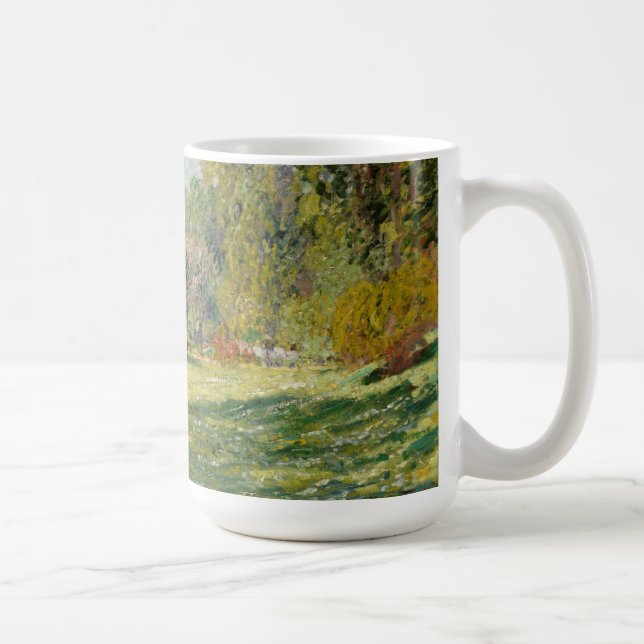 Taza De Café Paisaje de Claude Monet el |: El Parc Monceau (Derecha)