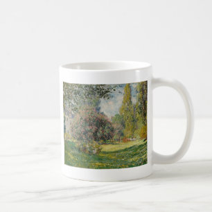Taza De Café Paisaje de Claude Monet el : El Parc Monceau