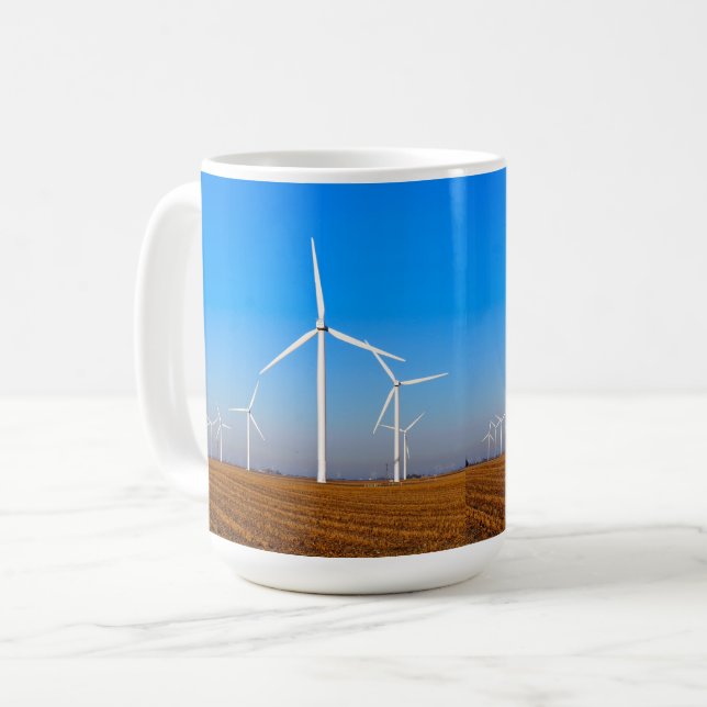 Taza De Café Paisaje de la Milla de Vientos (Anverso izquierdo)