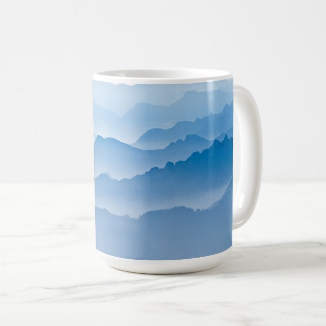 Taza De Café Paisaje de montaña | Suiza (Anverso derecho)