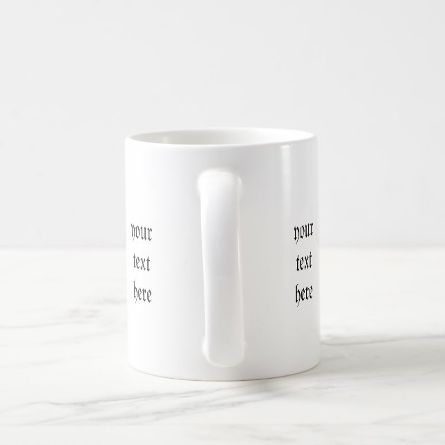 Taza De Café Paisaje de Roma personalizado (Mango)