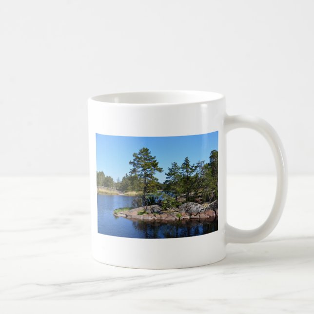 Taza De Café Paisaje de Suecia (Derecha)