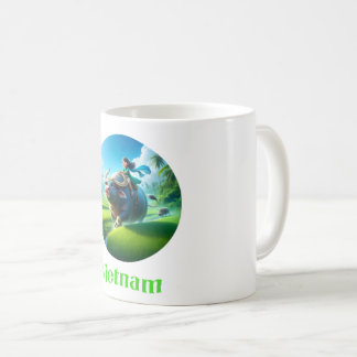 Taza De Café Paisaje de Vietnam