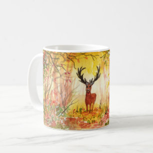 Taza De Café Paisaje de Woodland