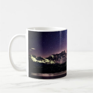 Taza De Café Paisaje del cielo nocturno en Patagonia, Argentina